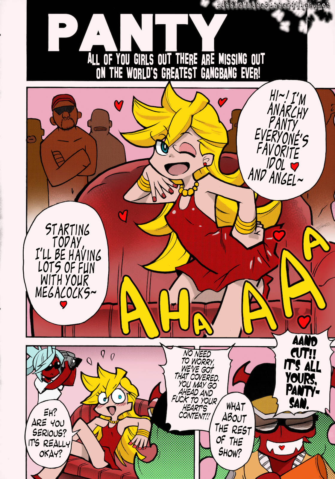 C79) [Okina Keikaku (Shiwasu no Okina)] PANTY (Panty & Stocking with  Garterbelt) (Inglés) (Color) - (C79) [Okina Keikaku (Shiwasu no Okina)]  PANTY (Panty & Stocking with Garterbelt) (Inglés) (De color) - Leer