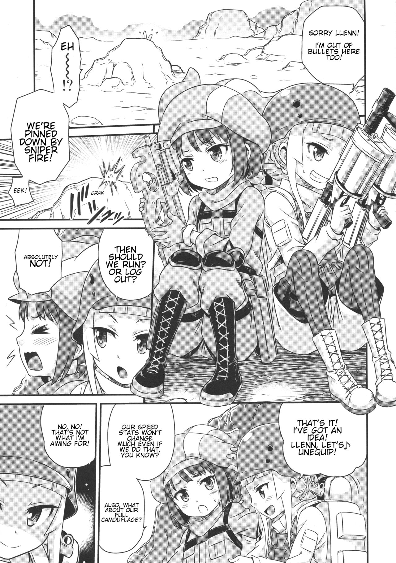C94) [Studio Tar (Kyouichirou)] Llenn Fukaziroh no Seikatsu !! |  Повседневная жизнь Лленна и Фуказиро !! (Sword Art Online Alternative Gun  Gale Online) - (C94) [Studio Tar (Kyouichirou)] Llenn Fukaziroh no Seikatsu  !! |