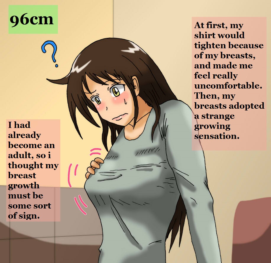 Breast growth hentai
