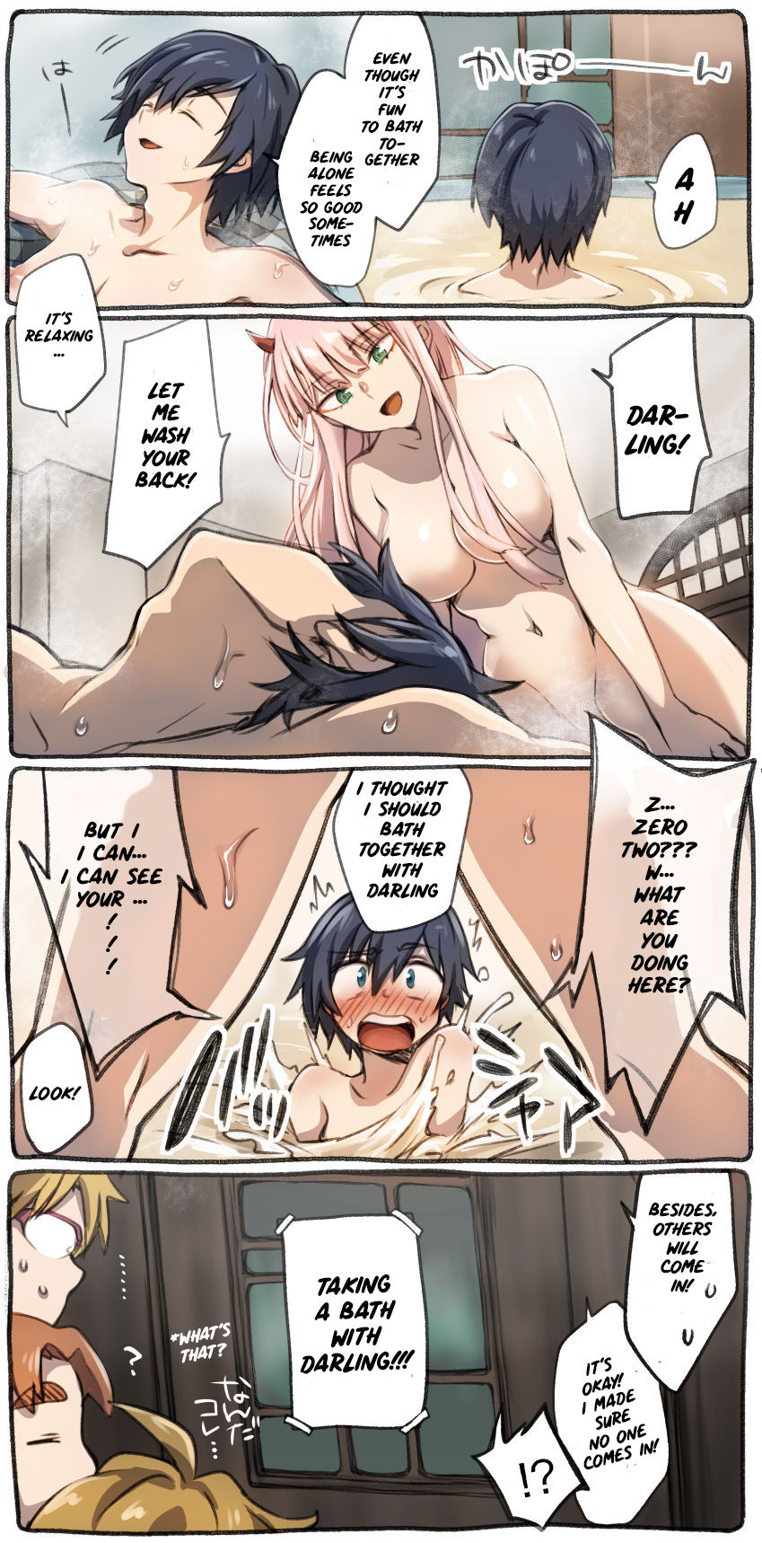 Darling in the franxx manga nudes